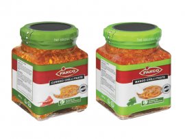 Oil based pickle paste/pesto, consisting of ground chillies in a traditional spice mix available in 