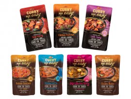  Packo Curry Made Easy 7 flavours (Chicken Peri Peri, Lamb Curry, Butter Chicken, Chicken Korma, Mal
