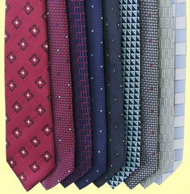 Ties , bowties , printed and Woven polyester & Embroidery & scarves