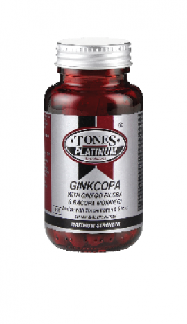 Ginkcopa assists with Concentration & Stress
