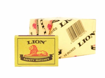  Lion Safety Matches																